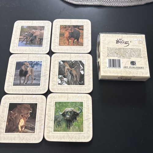 Big five untersetzer - untersetzer,