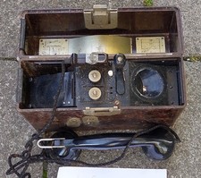 Feldfernsprecher Wehrmacht FF33 Feldtelefon