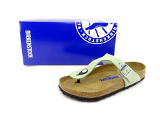 Birkenstock GIZEH Sandalen Zehentrenner Soft Footbed Matcha Grün Gr. 38