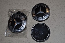 4x Mercedes Benz Nabendeckel Felgendeckel Radnabendeckel 60mm