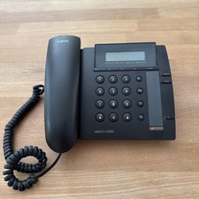 Loewe Alpha Tel 2000 TA Komforttelefon schwarz mit Anrufbeantworter