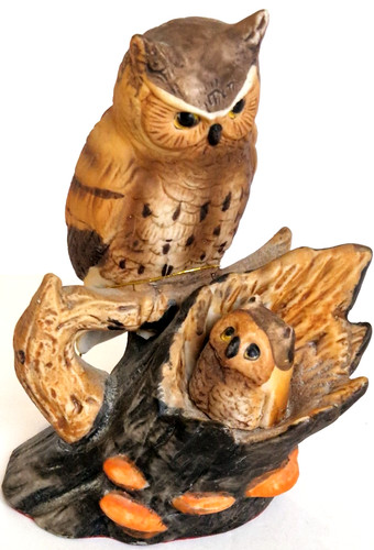 Vintage eule figur - figur, leonardo
