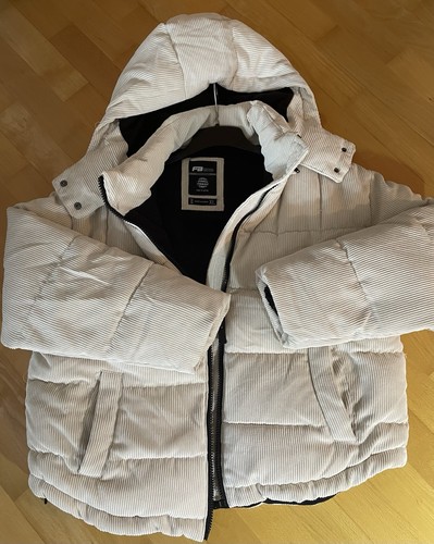 Gefütterte cord winterjacke - cord,