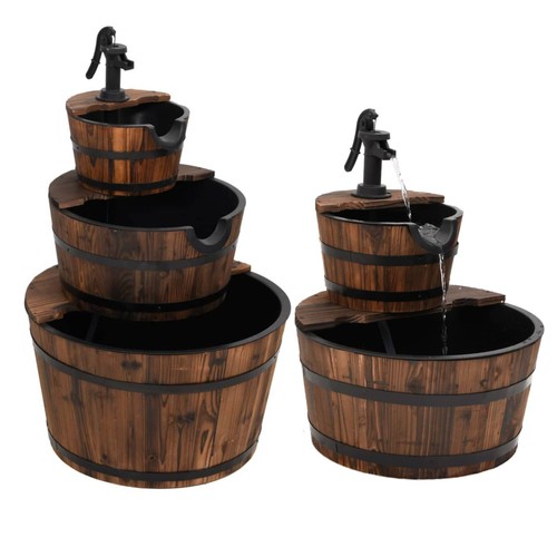 Gartenbrunnen mit pumpe - gartenbrunnen,