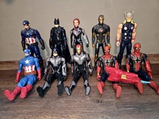 Marvel & DC Actionfiguren Set (10 Stück) Ca. 30 Cm Actionfiguren
