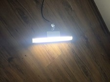 Ikea ÖSTANA Led Spiegellampe weiß.