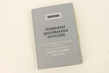 alter Briefmarken Katalog LIPSIA Deutsche Ausgaben nach 1945 plus Ergänzung 1975