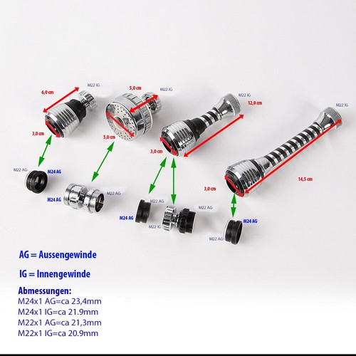 Wassersparer brausekopf - wassersparer,