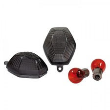 Schwarze Blinker Gläser