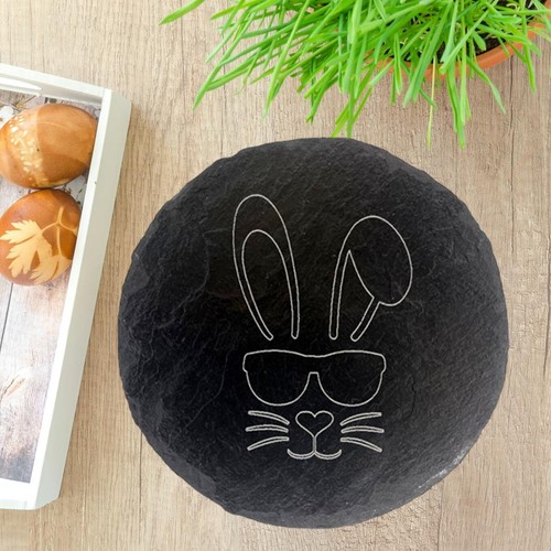 Große schiefer osterdeko - große,