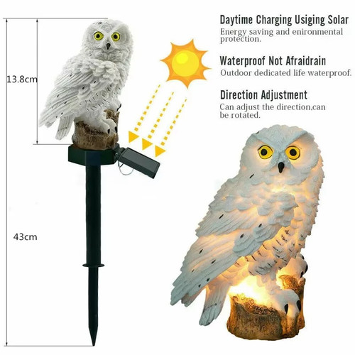 Lumaowl solar led eule - solar,