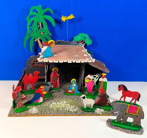 Weihnachtskrippe laubsäge - weihnachtskrippe,