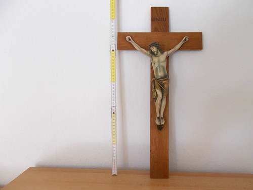 Holzkreuz kruzifix wandkreuz - holzkreuz,