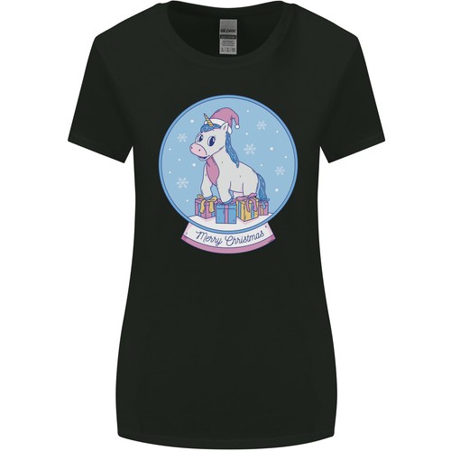 Christmas einhorn schneekugel - christmas,