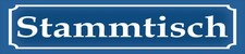 Holzschild 10x46 cm Stammtisch