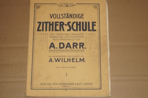 Vollständige zither schule - zither-schule, /
