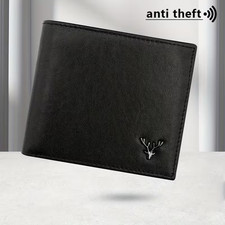 Herren Leder Geldbörse RFID