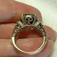 2,15Kt Rund Schwarz Diamant