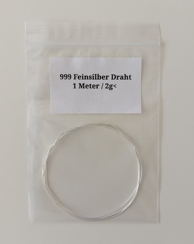 Feinsilber draht 999 5mm - draht,