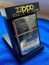 RARE 1997 ZIPPO SILVER PLATE
