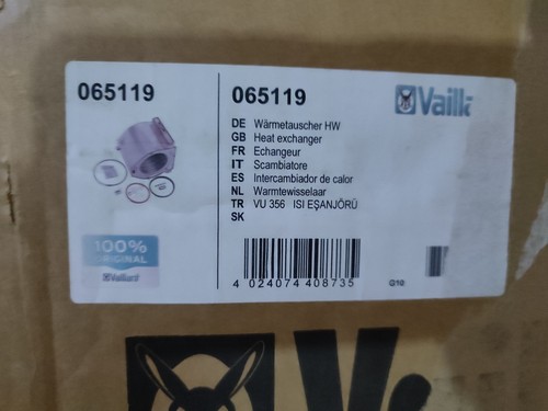 Neu vaillant 356 - 356, ecotec