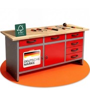 Ondis24 Werkbank rot Werktisch
