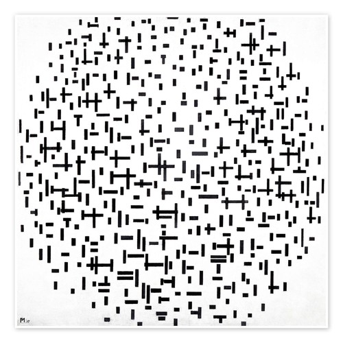 Poster komposition mit linien - komposition,