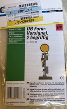 DB Form-Vorsignal, 2-begriffig – H0 – Conrad Electronic Nr. 21 09 80
