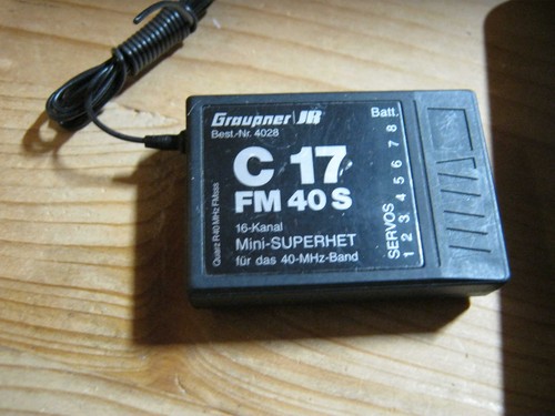 Empfänger graupner 40 - c, 17