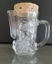 WMF Glas Nussdekor satiniert Erdnußspender Nussspender Erdnusskännchen TOP