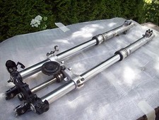 Original Gabel / Fork front Honda XL 600 R / PD 03 mit Hupe / Blinkerhalter