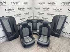 Mercedes CLK W209 Cabrio Innenausstattung Ausstattung Sitze Kunstleder Grau