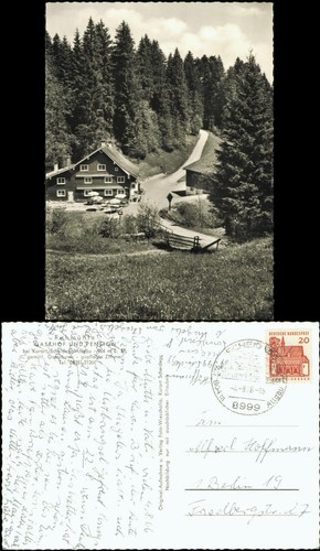 Ansichtskarte scheidegg - ansichtskarte,