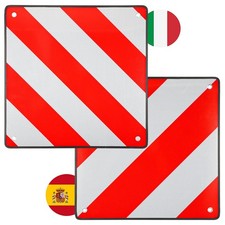 2in1 Warntafel für Italien