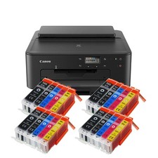 Canon Pixma TS705A DRUCKER FOTOS AUTODUPLEX CD-DRUCK AIRPRINT WLAN + 20XXL TINTE