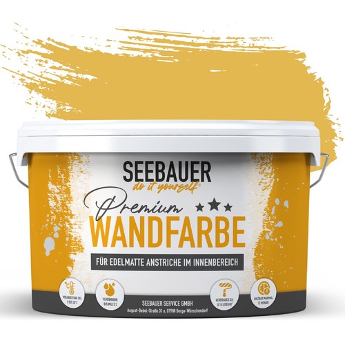 Seebauer diy wandfarbe gelb - seebauer,