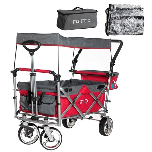 Bollerwagen 4268 rot mit - rot,