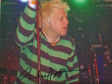 Autogramm-Großfoto (20x27) "Charlie HARPER" (UK SUBS) - original signiert