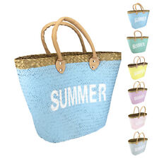 Seegras Strandtasche 40 x 37 x