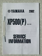 YAMAHA Serviceinformation XP500(P) ab 2002 5GJ1-SG2