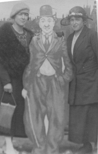 1920er getrimmte rppc frauen - rppc,