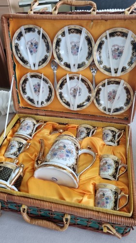Porzellan teeservice - teeservice, im