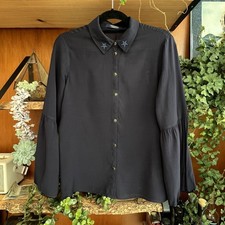 Scotch & Soda Bluse dunkelblau