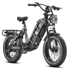 EAhora Juliet 20 ZOLL E-Fatbike E-Mountainbike 48V 60AH Ölbremse Elektrofahrrad