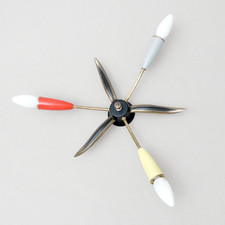 Sputnik Lampe Spinnenlampe Deckenlampe Wandlampe 50er Jahre