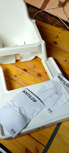 Ikea antilop babyhochstuhl mit - antilop,