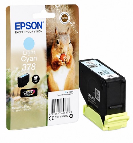 Original epson 378 light - original, cyan