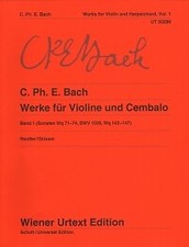 BACH CPE WORKS Violine & Cembalo Band 1 Sonaten