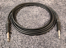 3 m Neutrik & Van Damme Gitarrenkabel. 1/4" Mono Klinke auf Klinke Kabel