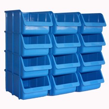 12x Profi Sichtboxen PP